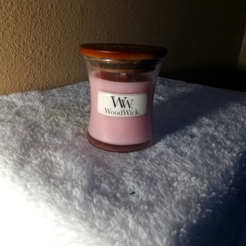 Rose Woodwick Mini 3oz Candle New